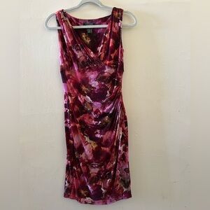 Lauren Ralph Lauren floral print knee length dress 6